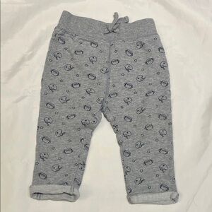 “Bundle 10 for $13” Baby Gray Football Sweatpants Jogger Pants 9-12 Months